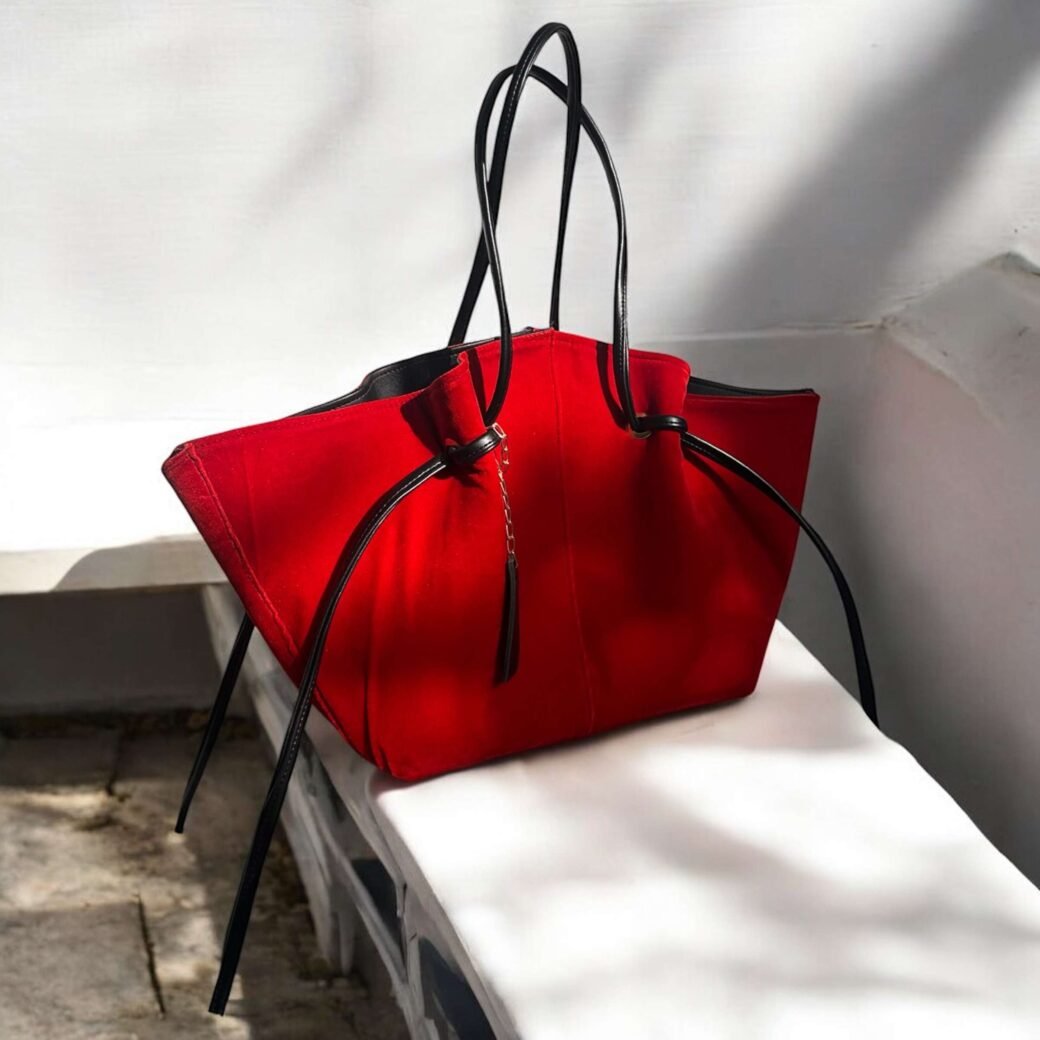 Velvet Red Sky Bag - Image 3